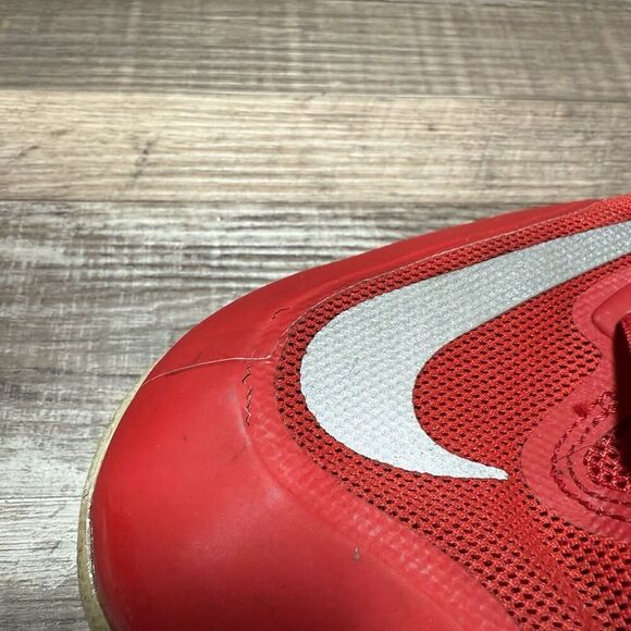 Nike Prime Hype DF II(2) 806941-600 Size: 12 Red/Black Men's Basketball Shoes - Picture 6 of 7